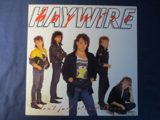 Vintage Records, HAYWIRE, Don't Just Stand There, POP Records, Vintage Vinyl, Record Vinyl, Records, Vinyl Record, Vinyl Album, 1987 Records
