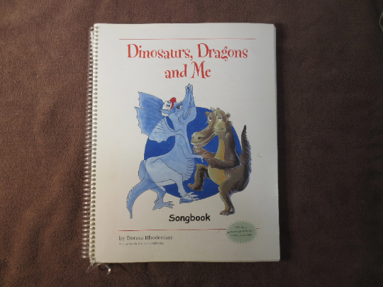Dinosaurs, Dragons and Me – Children’s Songbook with CD