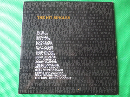 The HIT SINGLES, 2 RECORDS, Vintage Album, 1987 Record, Vinyl Lp