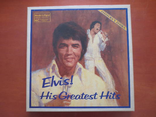 ELVIS PRESLEY, 7 RECORDS, Readers Digest Lps, Elvis Records, Elvis Vinyl, Vinyl Record, Elvis Album, Vinyl lp, 1983 Records