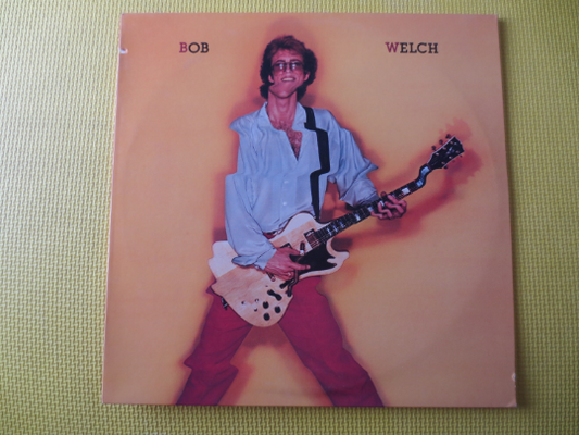 BOB WELCH, Rock Record, Bob Welch Records, Vintage Vinyl, Bob Welch Albums, Vinyl Record, Vinyl, Rock Vinyl, 1981 Records