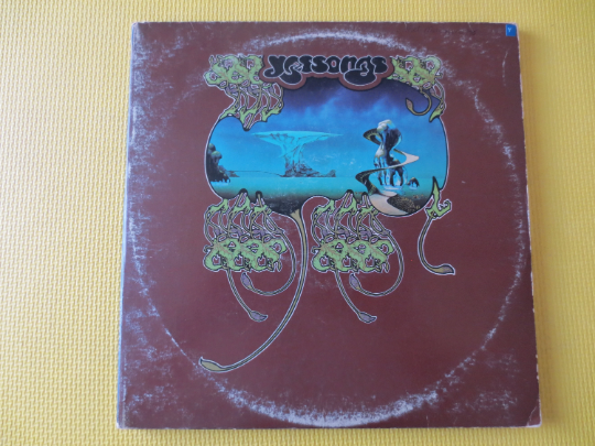 YES, YESSONGS, 3-Disc Set, Vintage Album, 1973 Record, Vinyl Lp