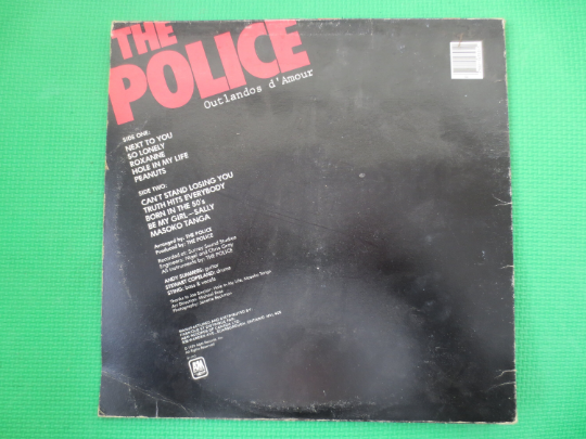 The Police – Outlandos d'Amour (1979) Vinyl LP