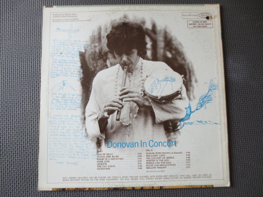 Donovan – Donovan in Concert (1968) Vinyl LP