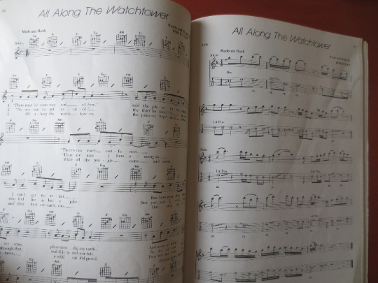Giants of Rock Guitar – Sheet Music Book (Guitar/Vocal)