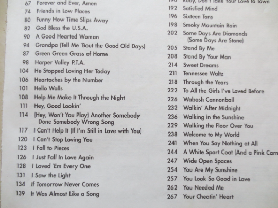 The Best Country Songs Ever – Sheet Music Book (Piano/Vocal/Chords)