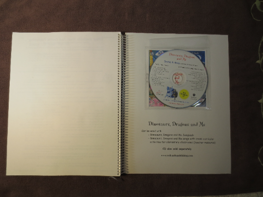 Dinosaurs, Dragons and Me – Children’s Songbook with CD