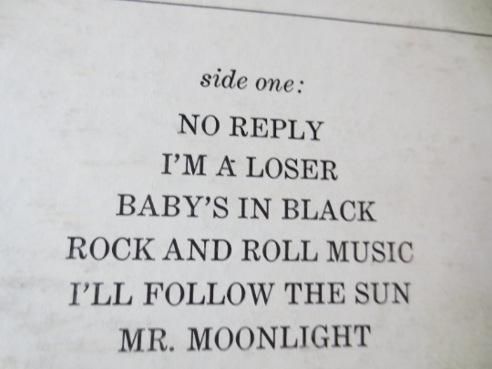 The BEATLES, BEATLES '65, 1964 Record, Vintage Vinyl Lp