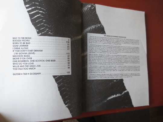 George Thorogood – Anthology Sheet Music Book (Guitar/Piano/Vocal)