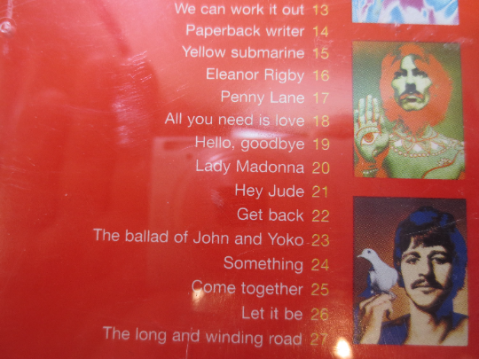 The BEATLES, Number ONE'S, The BEATLES Cd, Beatles Album, Beatles Music, Beatles Songs, Beatles Lp, Pop Cd,  2000 Compact Disc
