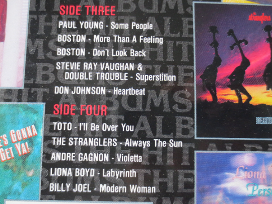 The HIT SINGLES, 2 RECORDS, Vintage Album, 1987 Record, Vinyl Lp