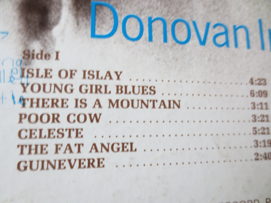 Donovan – Donovan in Concert (1968) Vinyl LP