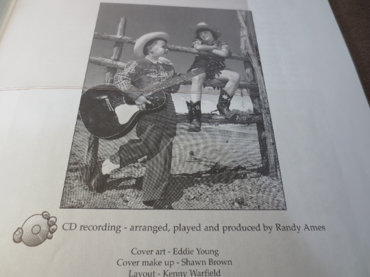 Songs for Little Cowpokes – Children’s Songbook with CD