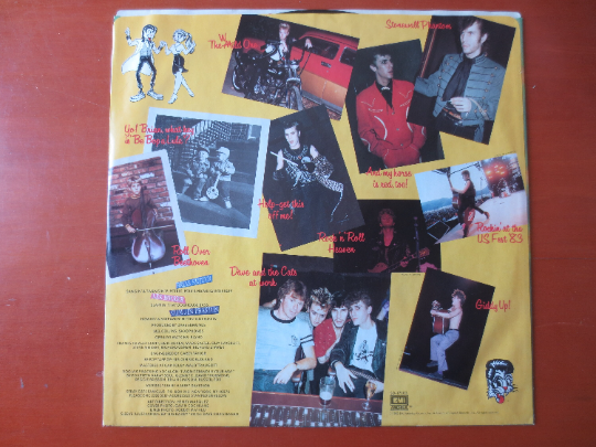 The Stray Cats – Rant N' Rave with the Stray Cats (1983) Vinyl LP