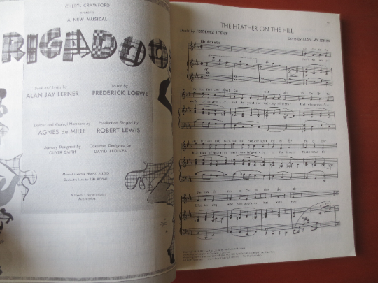 Lerner and Loewe – Sheet Music Songbook (Piano/Vocal)