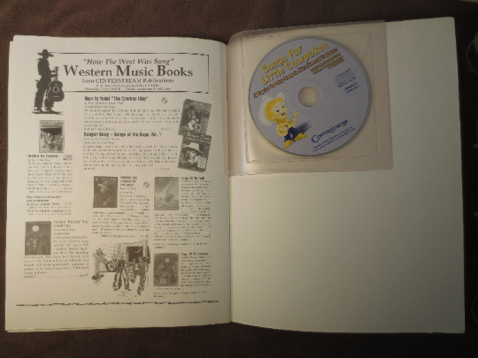 Songs for Little Cowpokes – Children’s Songbook with CD