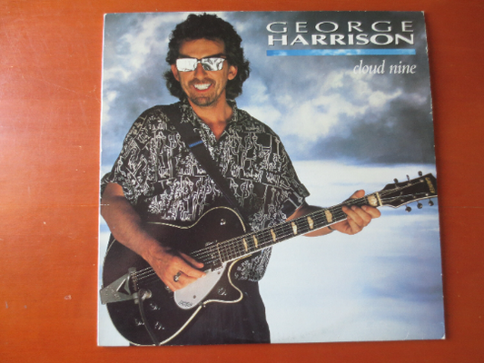 GEORGE HARRISON, Cloud NINE, Record Vinyl, George Harrison Lp, Beatles Album, Beatles Lp, Vintage Rock Vinyl, 1987 Records