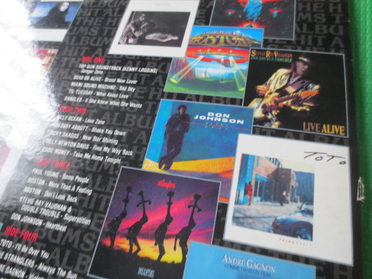 The HIT SINGLES, 2 RECORDS, Vintage Album, 1987 Record, Vinyl Lp