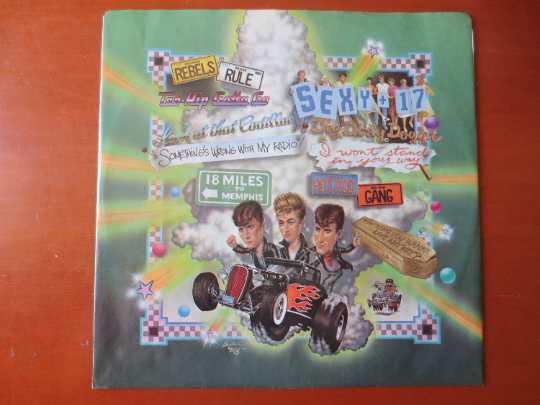 The Stray Cats – Rant N' Rave with the Stray Cats (1983) Vinyl LP