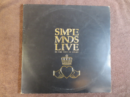 Vintage Records, SIMPLE MINDS LIVE, Simple Minds Album, Simple Minds Vinyl, Simple Minds Record, Simple Minds Lp, Vintage Lp, 1987 Records