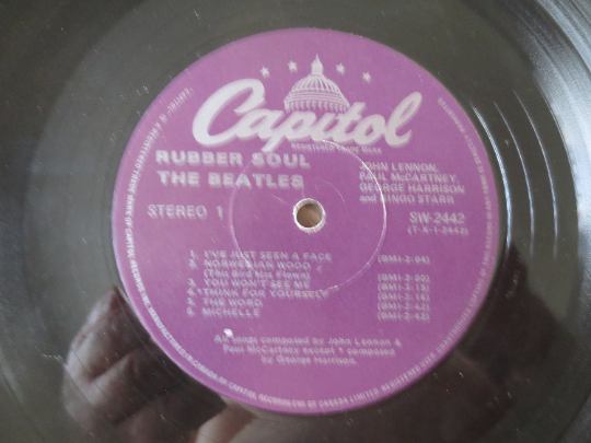 The BEATLES, RUBBER SOUL, The Beatles Album, Beatles Records, The Beatles Vinyl, Vintage Vinyl, Vinyl Records, 1966 Records