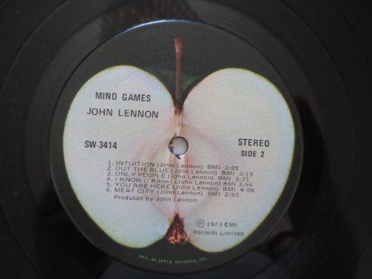 John Lennon – Mind Games (1973) Vinyl LP