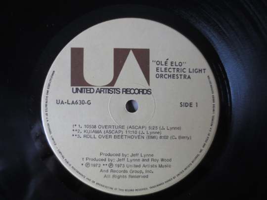 ELO, OLE ELO, Rock Record, Vintage Vinyl, Record Vinyl, Record, Elo Records, Vinyl Rock, Elo Albums, Vinyl, 1976 Records