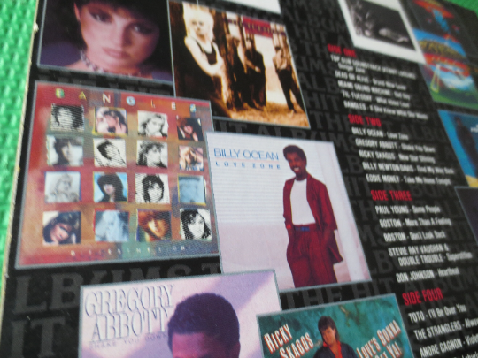 The HIT SINGLES, 2 RECORDS, Vintage Album, 1987 Record, Vinyl Lp