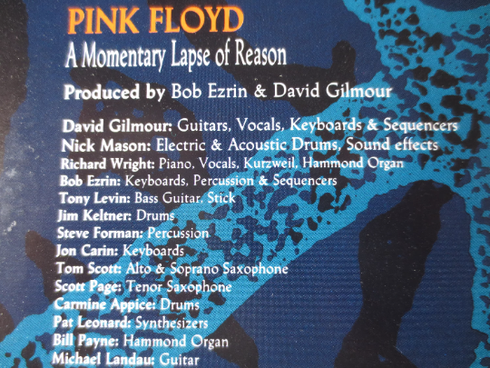 Pink Floyd – A Momentary Lapse of Reason (1987) Vinyl LP