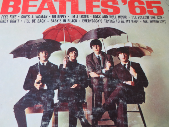 The BEATLES, BEATLES '65, 1964 Record, Vintage Vinyl Lp