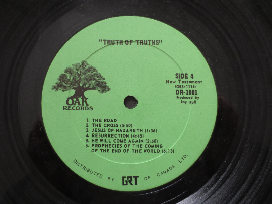 Truth of Truths – Truth of Truths (1971) Vinyl 2xLP