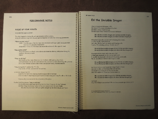 Dinosaurs, Dragons and Me – Children’s Songbook with CD