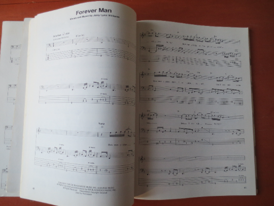 Eric Clapton – The Best of Eric Clapton Sheet Music Book (1990)