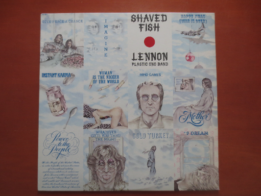JOHN LENNON Record, SHAVED Fish, John Lennon, John Lennon Album, John Lennon Vinyl, John Lennon Lp, Vinyl, 1975 Records