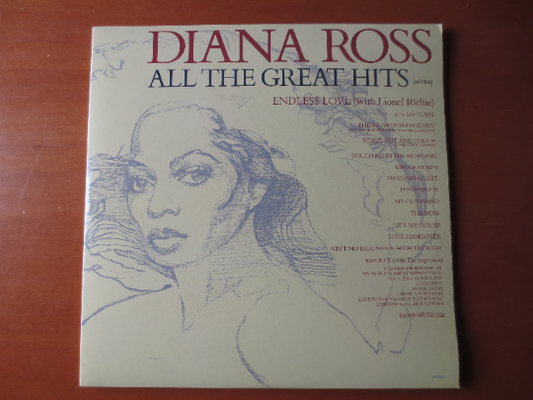 DIANA ROSS, All The GREATEST Hits, 2 Records, Vinyl Record, Diana Ross Album, Record Vinyl, Lps, Vinyl Album, 1981 Record
