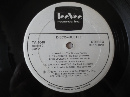 Various Artists – Disco Hustle (1976) Vinyl 2xLP