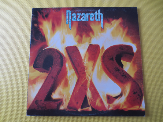NAZARETH, 2XS, NAZARETH Albums, Hard Rock Record, Heavy Metal Album, Nazareth Record, Nazareth Lps, Rock Lps, 1982 Records