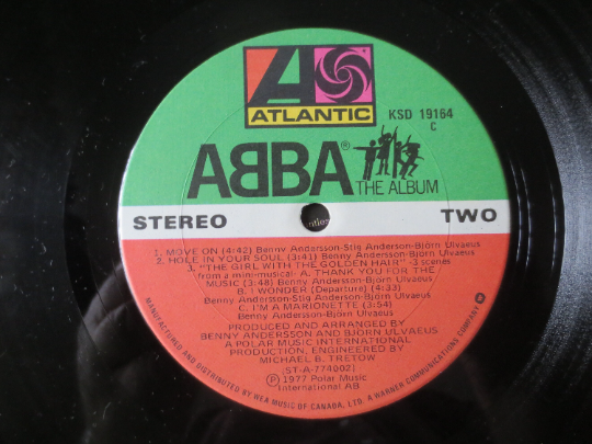 ABBA – ABBA the Album (1977) Vinyl LP