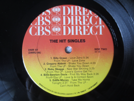 The HIT SINGLES, 2 RECORDS, Vintage Album, 1987 Record, Vinyl Lp