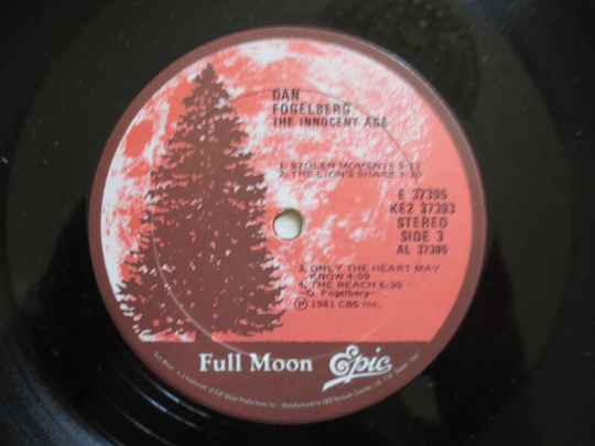 Dan Fogelberg – The Innocent Age (1981) Vinyl 2xLP
