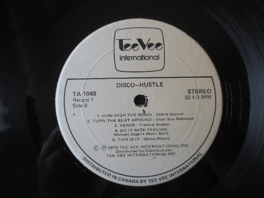 Various Artists – Disco Hustle (1976) Vinyl 2xLP