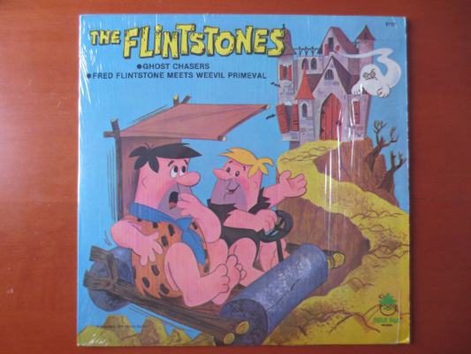 The FLINTSTONES, GHOST Chasers, FLINTSTONES Records, Flintstones Albums, Record Vinyl, Records, Vinyl Albums, Vintage Records, 1975 Records