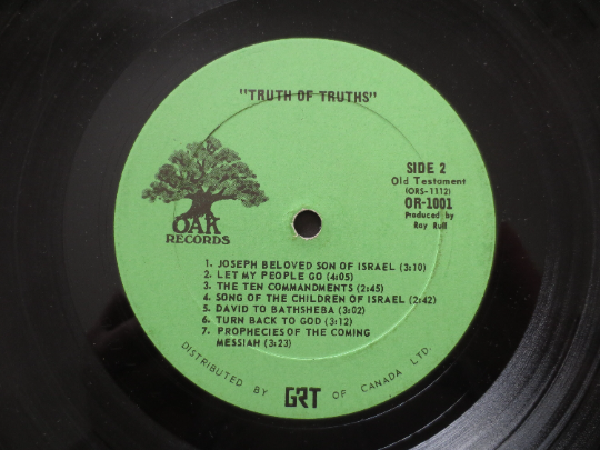 Truth of Truths – Truth of Truths (1971) Vinyl 2xLP