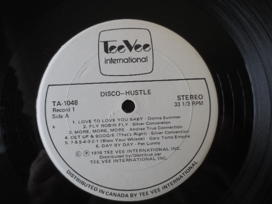 Various Artists – Disco Hustle (1976) Vinyl 2xLP