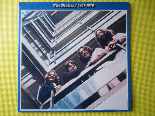 The BEATLES, 1967-1970 Blue Album, Vintage BEATLES, 1973 Record