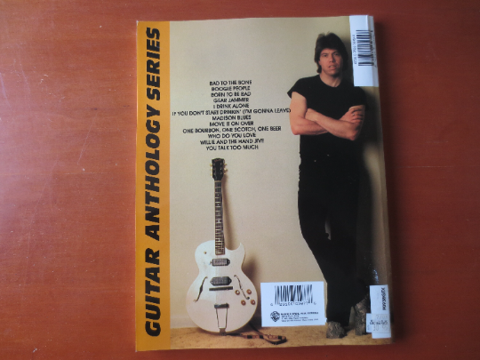 George Thorogood – Anthology Sheet Music Book (Guitar/Piano/Vocal)