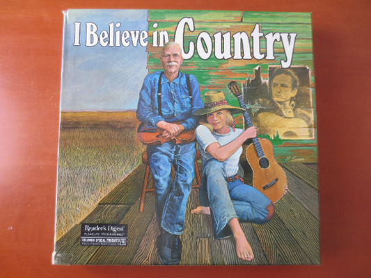 CLASSIC COUNTRY, I BELIEVE in Country, 9 Record Box Set, Readers Digest, Record, Vinyl Record, Country Vinyl, Vinyl, Albums
