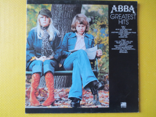 ABBA, GREATEST Hits, ABBA Record, Abba Album, Abba Lp, Abba Vinyl, Disco Lp ,Disco Record, Disco Album, Disco, 1975 Record