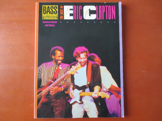 Eric Clapton – The Best of Eric Clapton Sheet Music Book (1990)