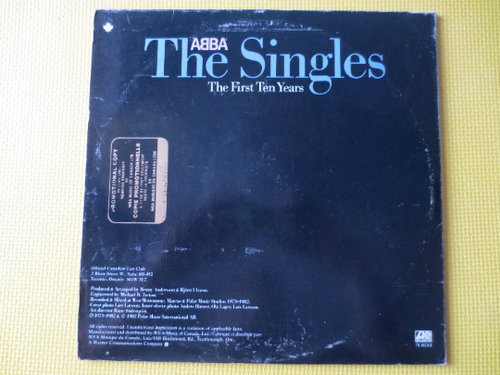 ABBA – The Singles: The First Ten Years (1982) Vinyl 2xLP